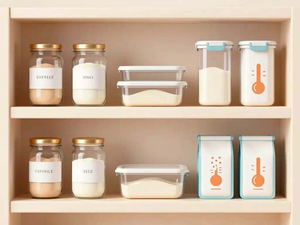 blanc d oeuf en poudre conservation sélection stockage optimal