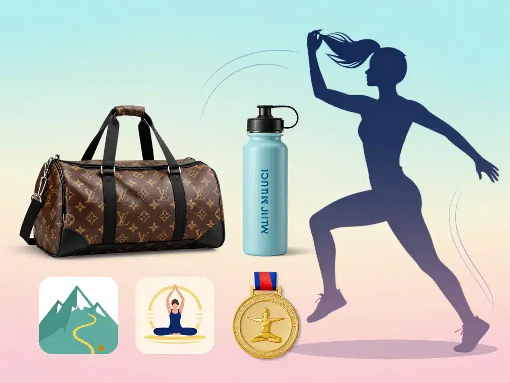 cadeau pour une femme sportive illustration cadeaux personnalisés