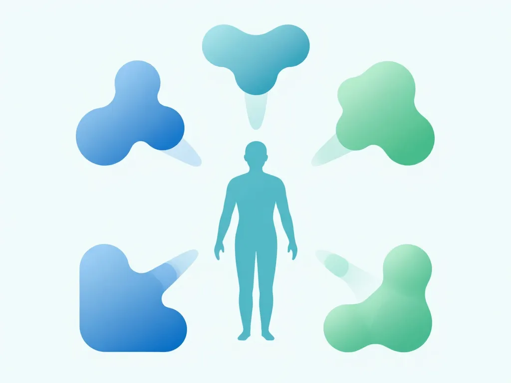Diagramme synthèse complément 6 en 1 magnesium formes variées