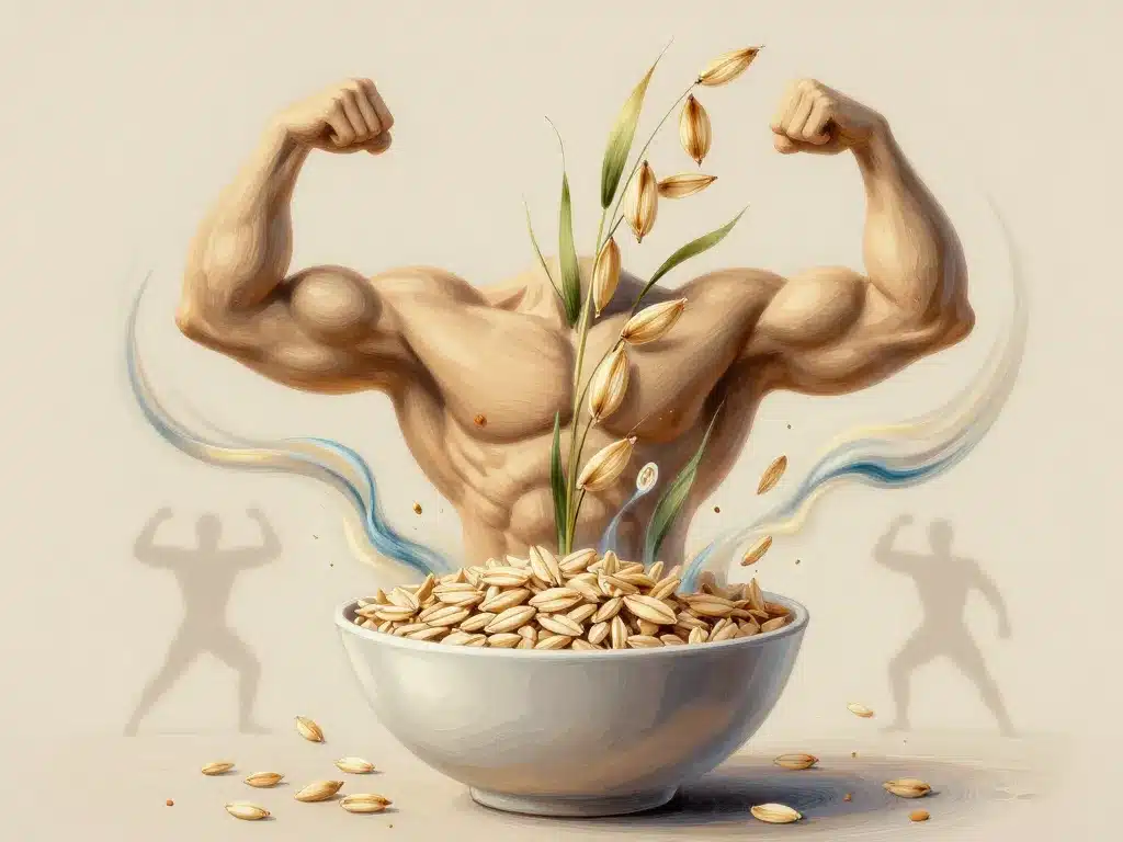 flocon d avoine prise de masse nutrition muscle énergie