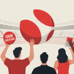 forum du stade de reims illustration numérique supporters