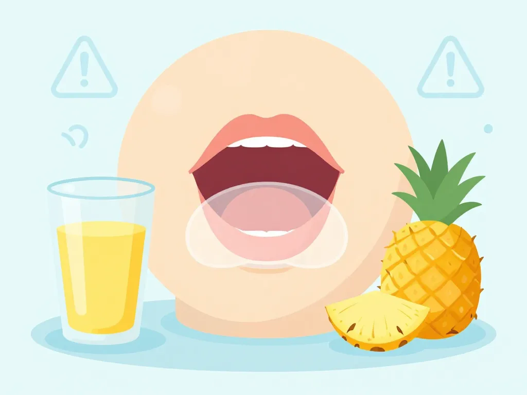 Précautions jus d'ananas dents de sagesse chirurgie