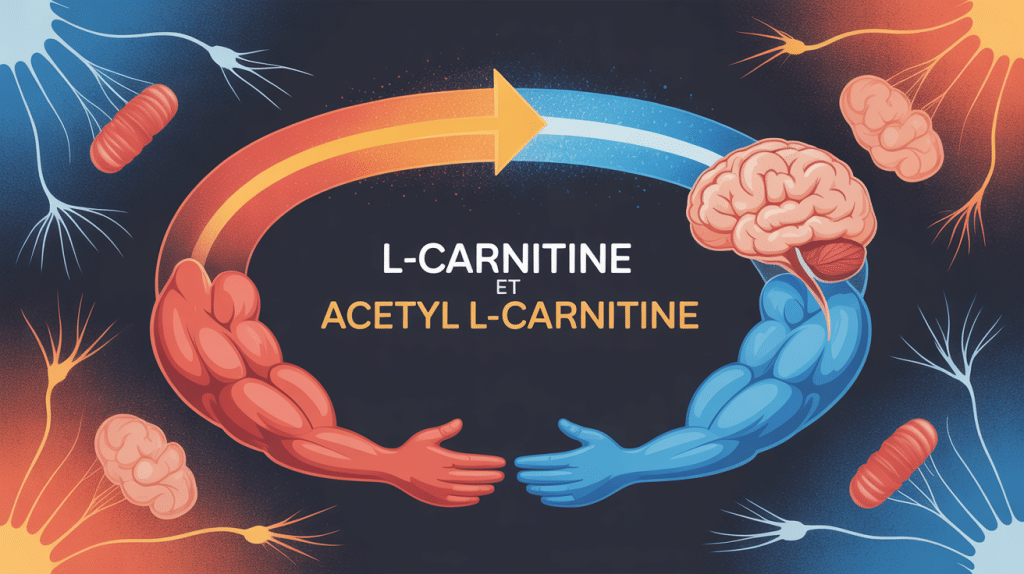 l carnitine and acetyl l carnitine connexion muscles cerveau