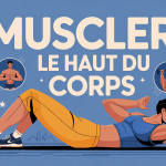 muscle haut du corps exercices principaux illustration