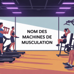 illustration nom des machines de musculation salle