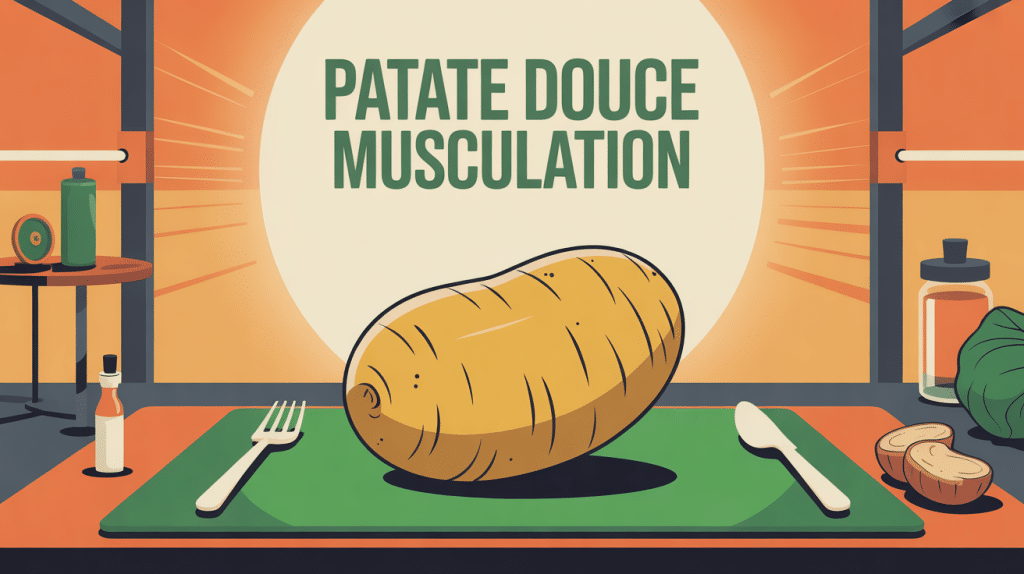 patate douce muscu, image nutrition et musculation