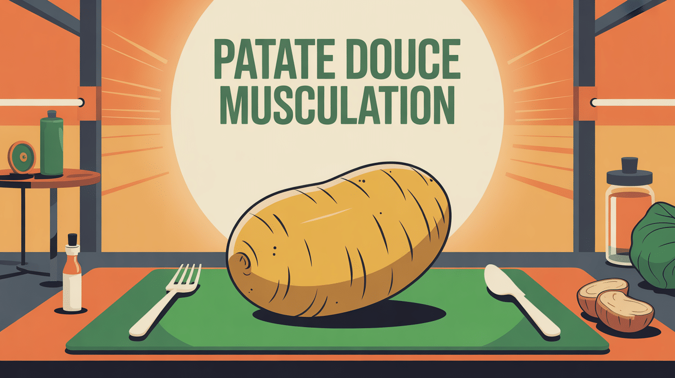 patate douce muscu, image nutrition et musculation