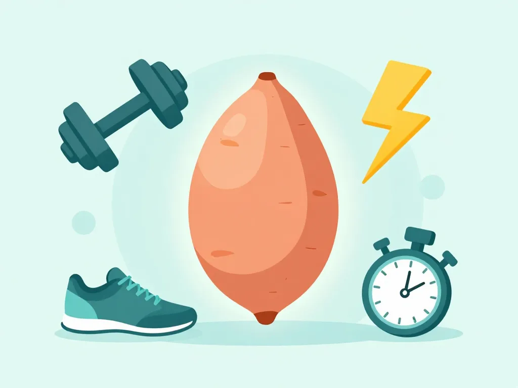 patate douce muscu, rôle sportif et énergie