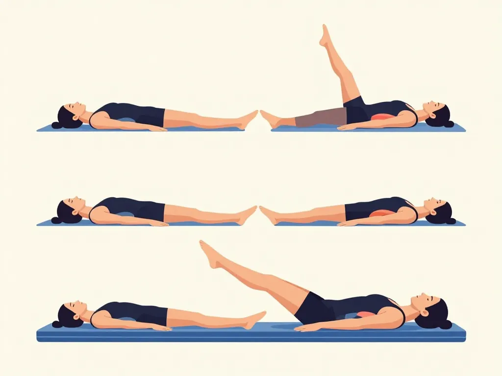 releve de jambe au sol schema technique