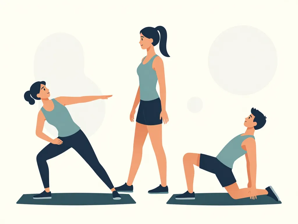 renforcement du moyen fessier illustration exercices