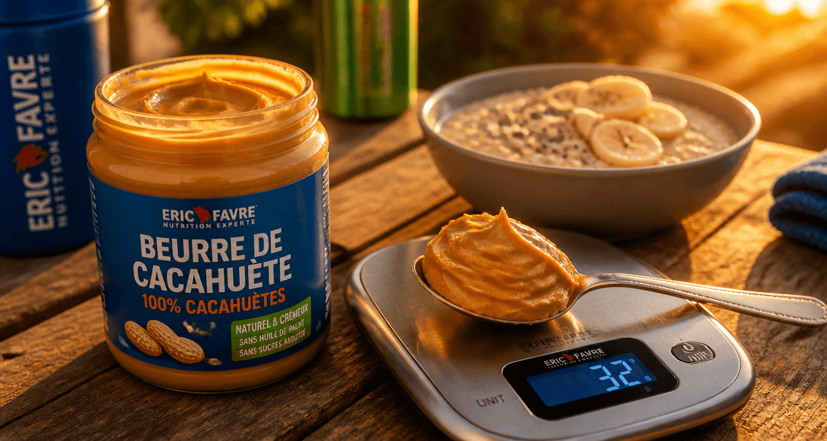 1 cuillere de beurre de cacahuete calories sur balance