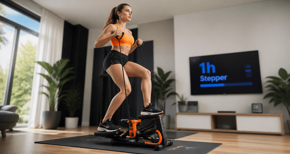 1h de stepper par jour resultats femme sur stepper