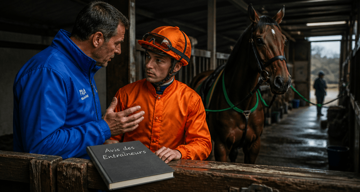 avis des entraineurs jockey cheval écurie