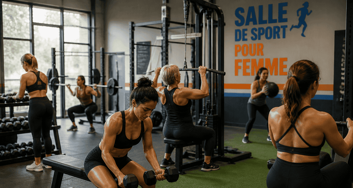 femme salle de sport musculation