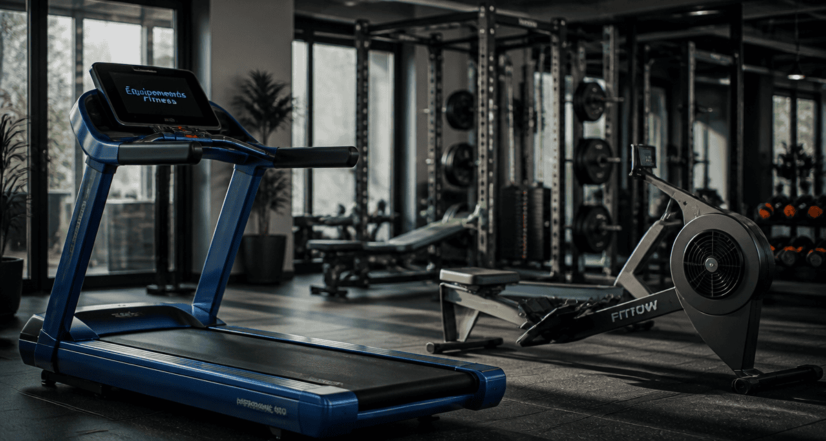machines de salle de sport modernes cardio musculation