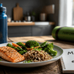 maigrir vite et bien assiette saumon quinoa sport