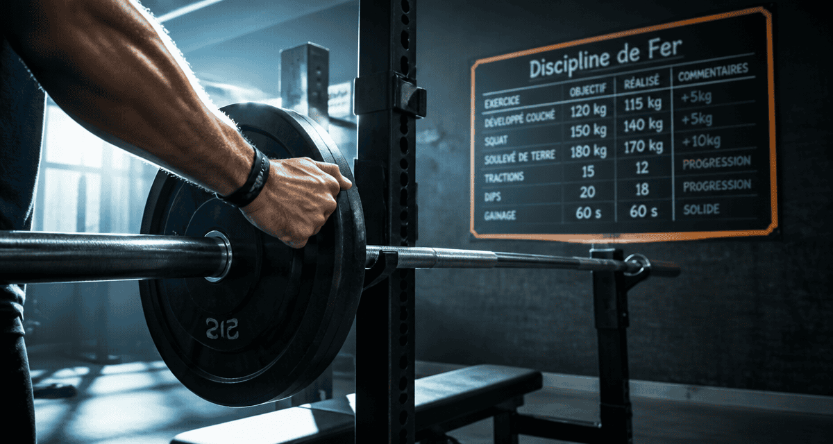motivation musculation banc développé couché