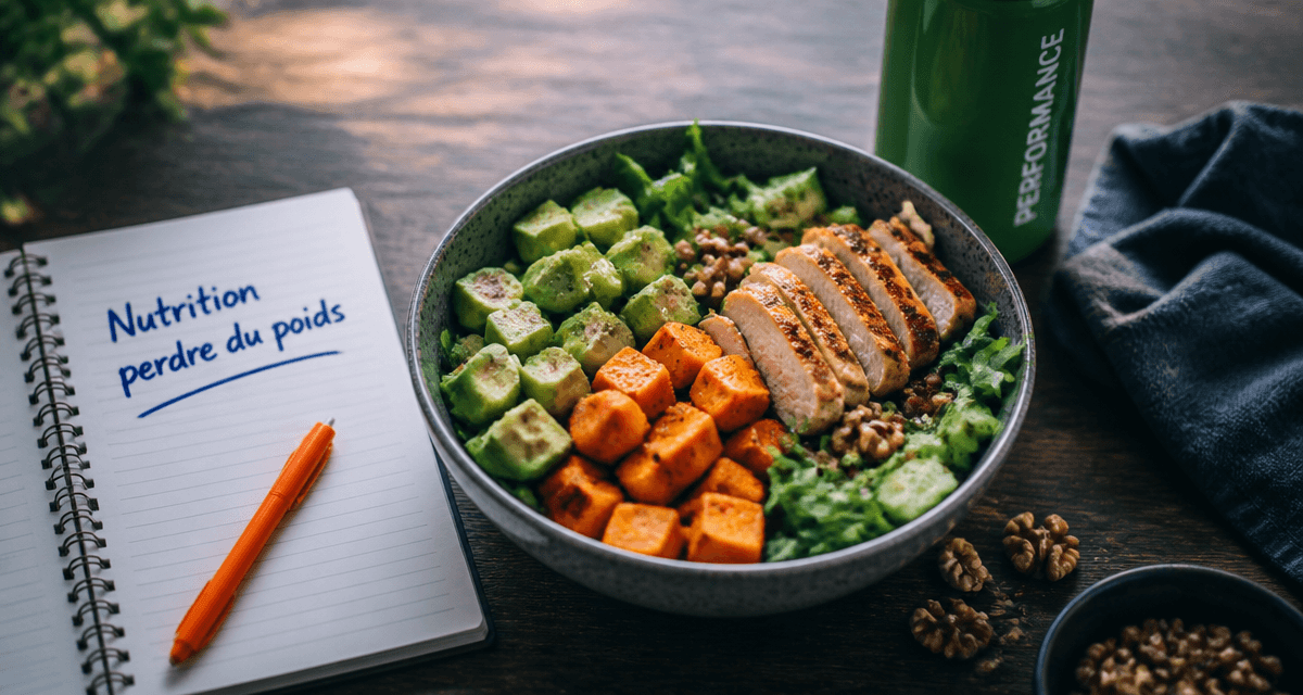nutrition perdre du poids salade composée