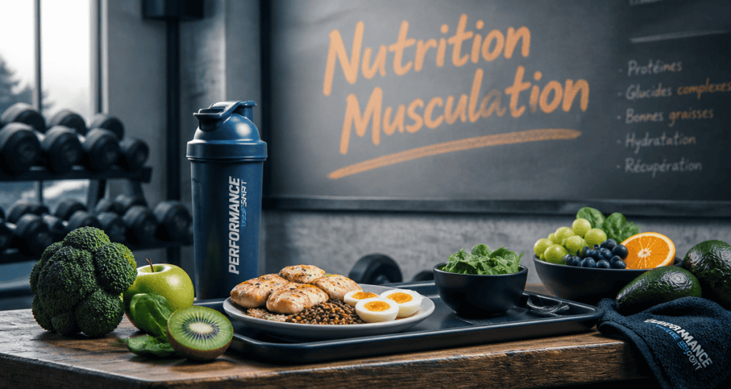 nutrition pour la musculation assiette protéines salle de sport