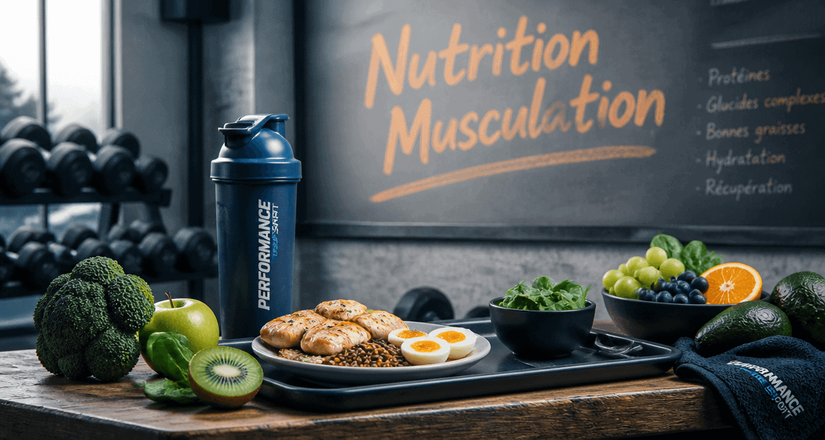 nutrition pour la musculation assiette protéines salle de sport