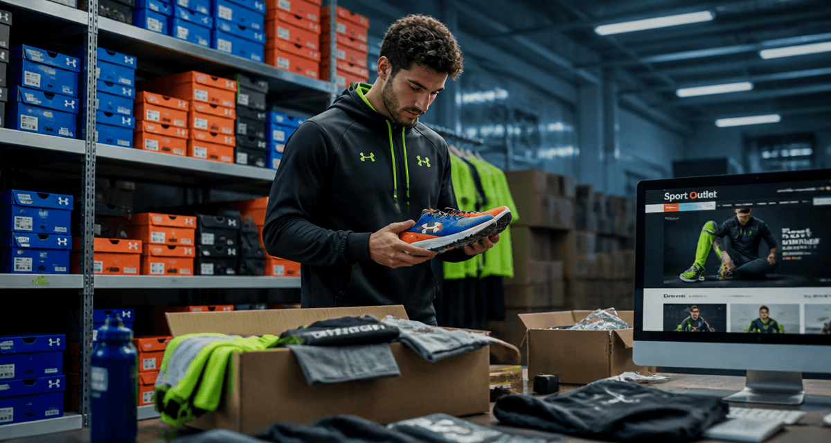 Sport Outlet avis jeune sportif baskets entrepôt