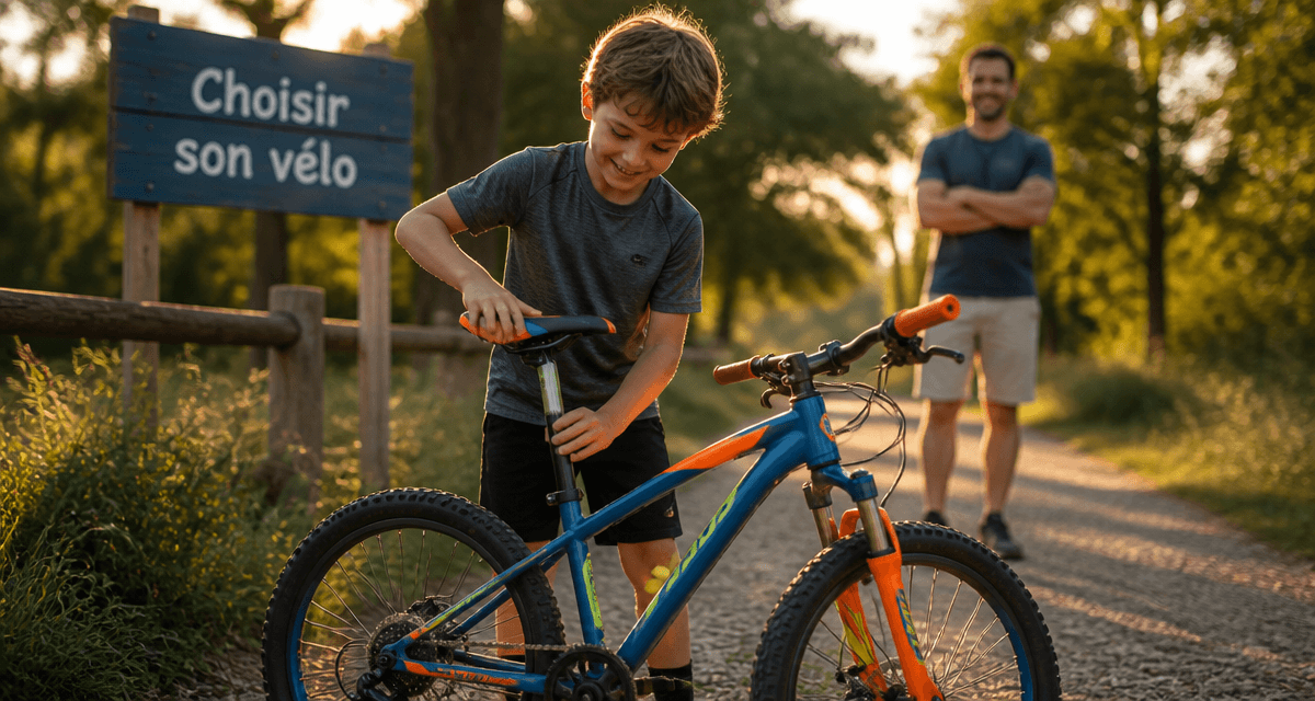 taille velo 8 ans enfant ajuste selle velo