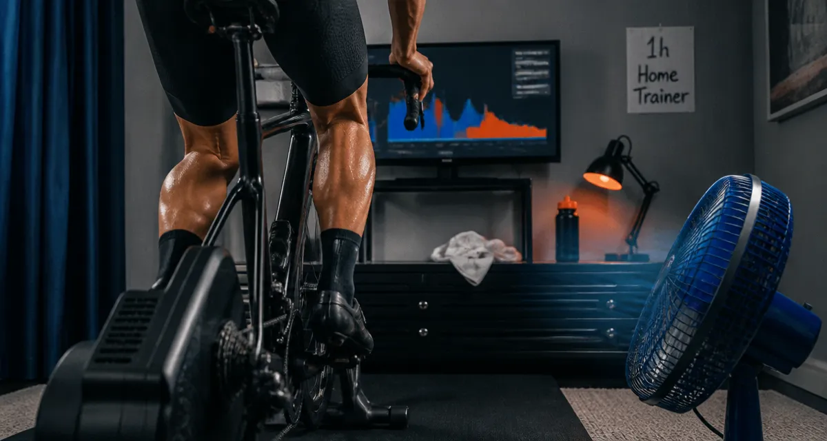 1h de home trainer par jour : bénéfices, risques et conseils