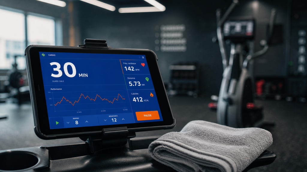 30 minutes de velo elliptique par jour : calories et programme