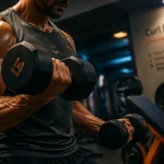 Exercice bicep avec haltere : curl alterné haltères