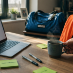 pas trop dur la reprise, bureau, café, planning