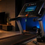Tapis de course fitness doctor dans un salon, indice réparabilité 8,1