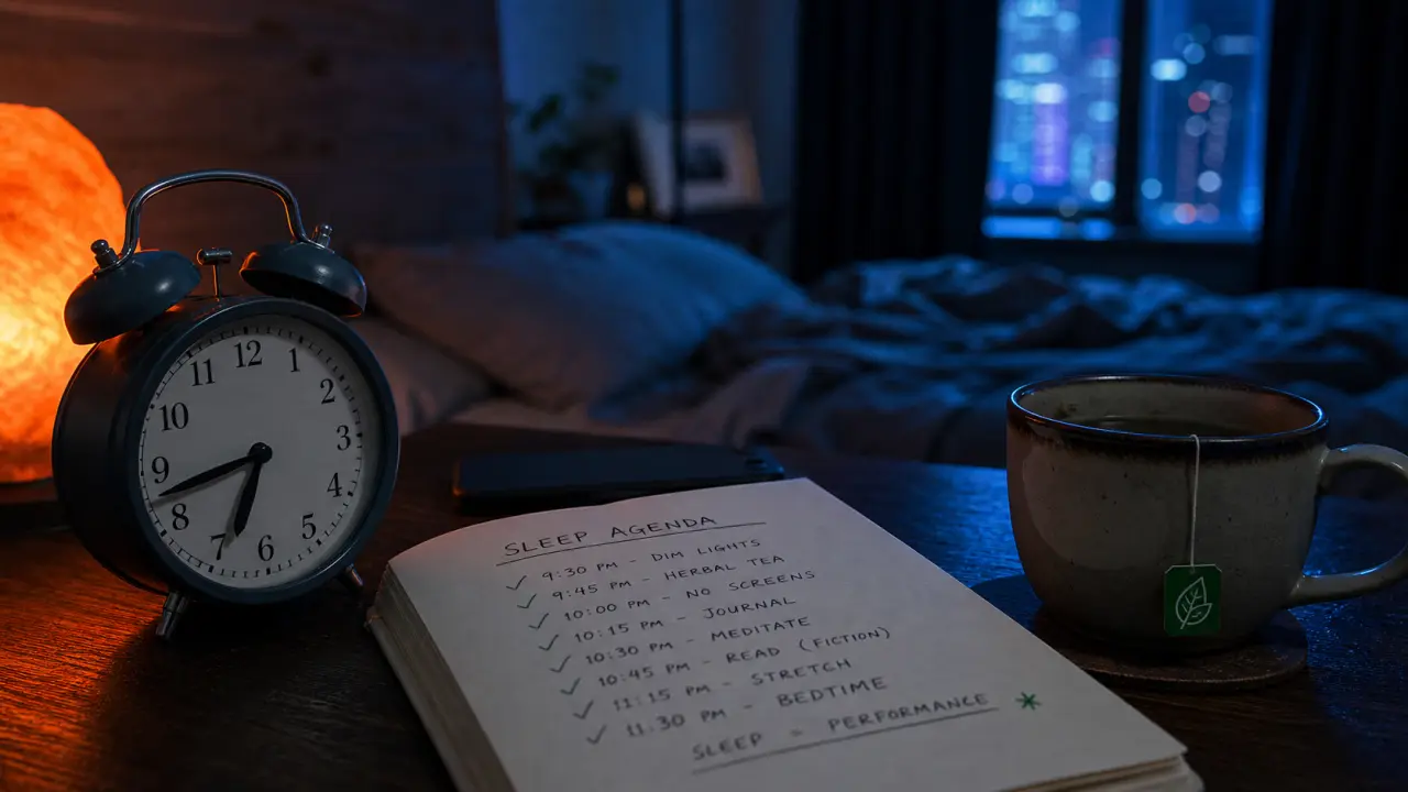 Avoir un sommeil réparateur : réveil, routine stable et agenda du sommeil