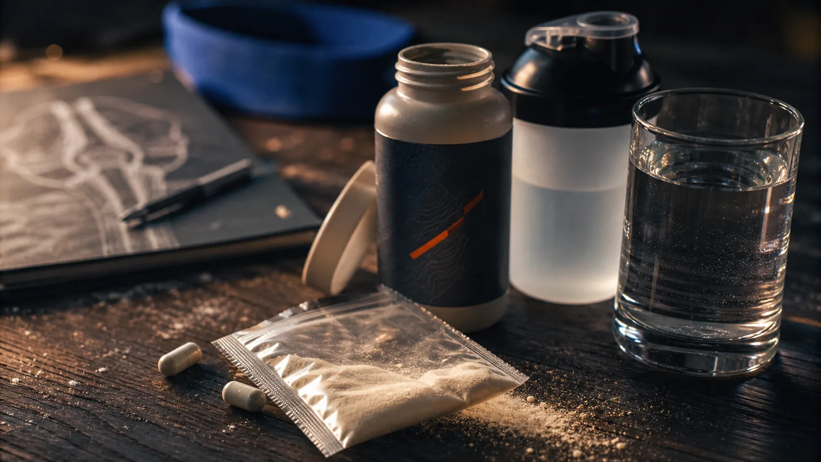 Complément alimentaire pour renforcer les tendons : collagène et curcumine