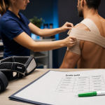 Conflit sous-acromial : durée arrêt de travail, combien de temps ? kinésithérapie