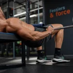 Muscler fessier homme : hip thrust, fessiers en contraction