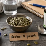 Prostate et graines de courge : graines et huile pour le confort urinaire