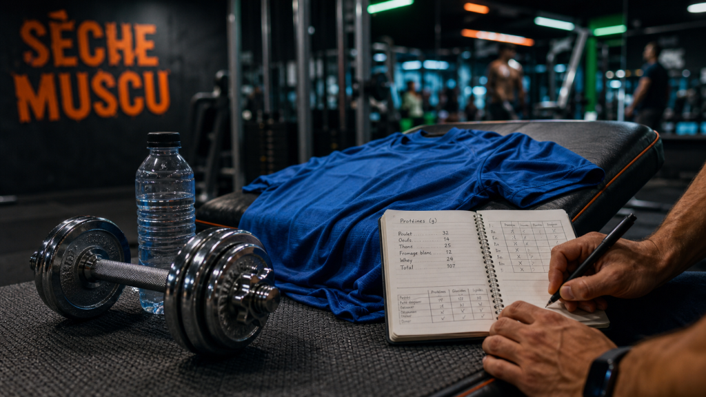 Qu est ce qu une seche en musculation : déficit calorique et protéines
