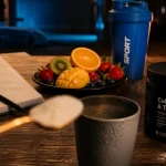 Collagene musculation pour tendons : poudre hydrolysée et shaker sport