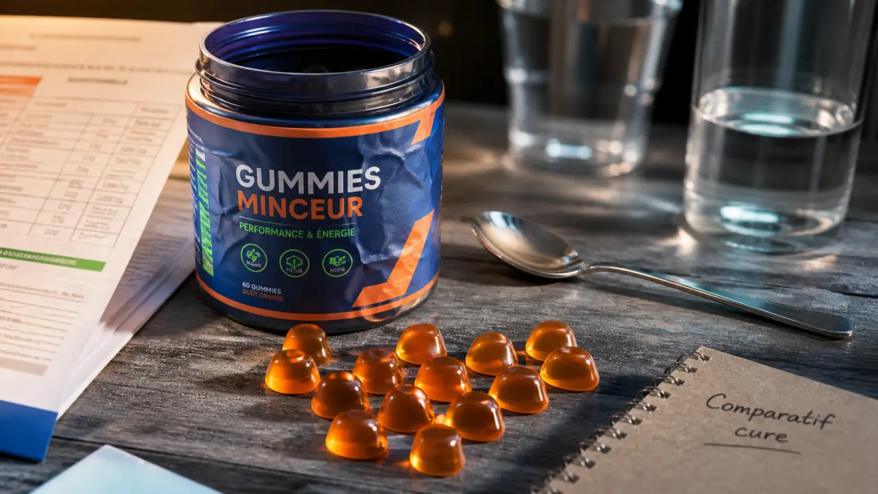 Meilleur gummies perte de poids : gummies satiété et brûle-graisse