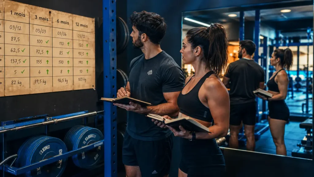 Musculation avant apres : 90 jours et 40 séances en salle