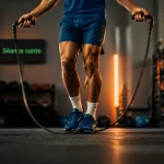 Perdre du poids corde a sauter : saut à la corde en salle de sport