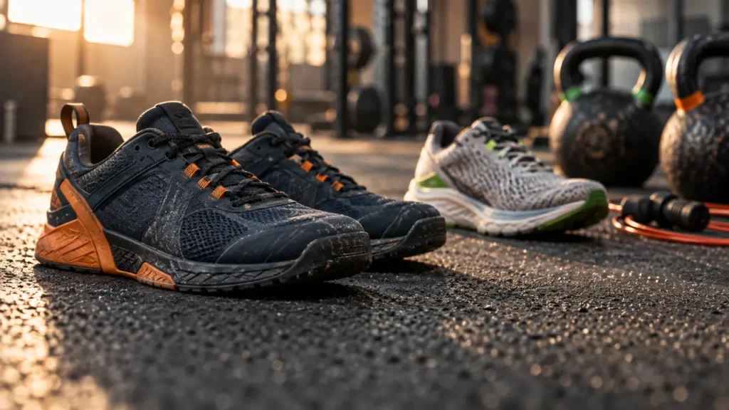 Les chaussures CrossFit stabilisent les lifts et suivent les WODs mixtes