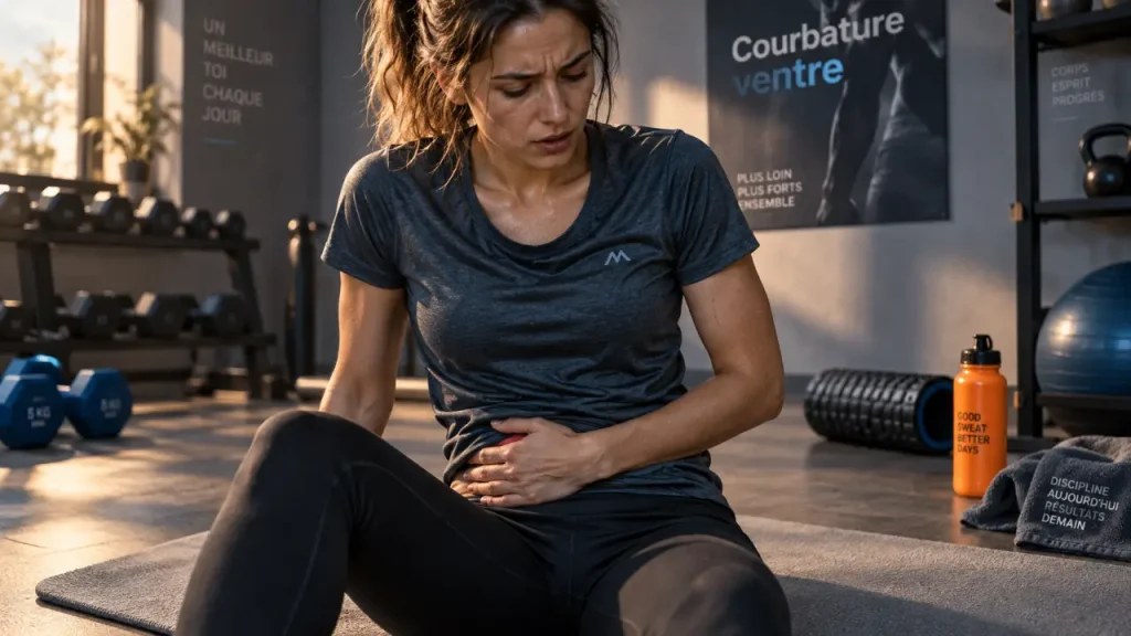Une courbature au ventre apparaît souvent 24 à 48 heures après le sport, mais un ventre dur doit alerter