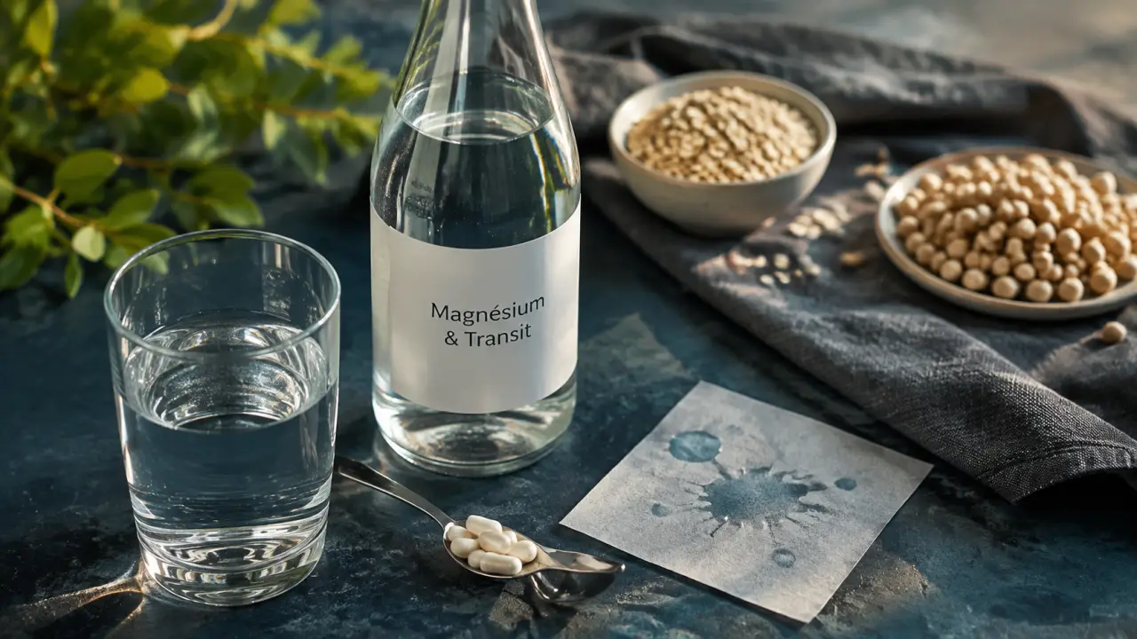 Eau constipation : magnésium et hydratation contre la constipation