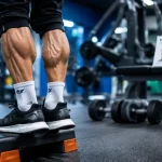 Mollets exercices : genou tendu ou fléchi, levers de talon