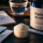 Peptide de collagene avis : collagène hydrolysé en poudre sur table