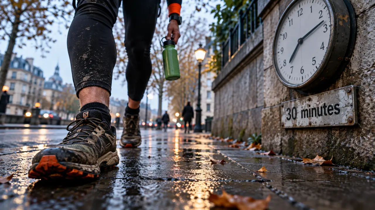 Marche 30 minutes par jour : personne marche en ville