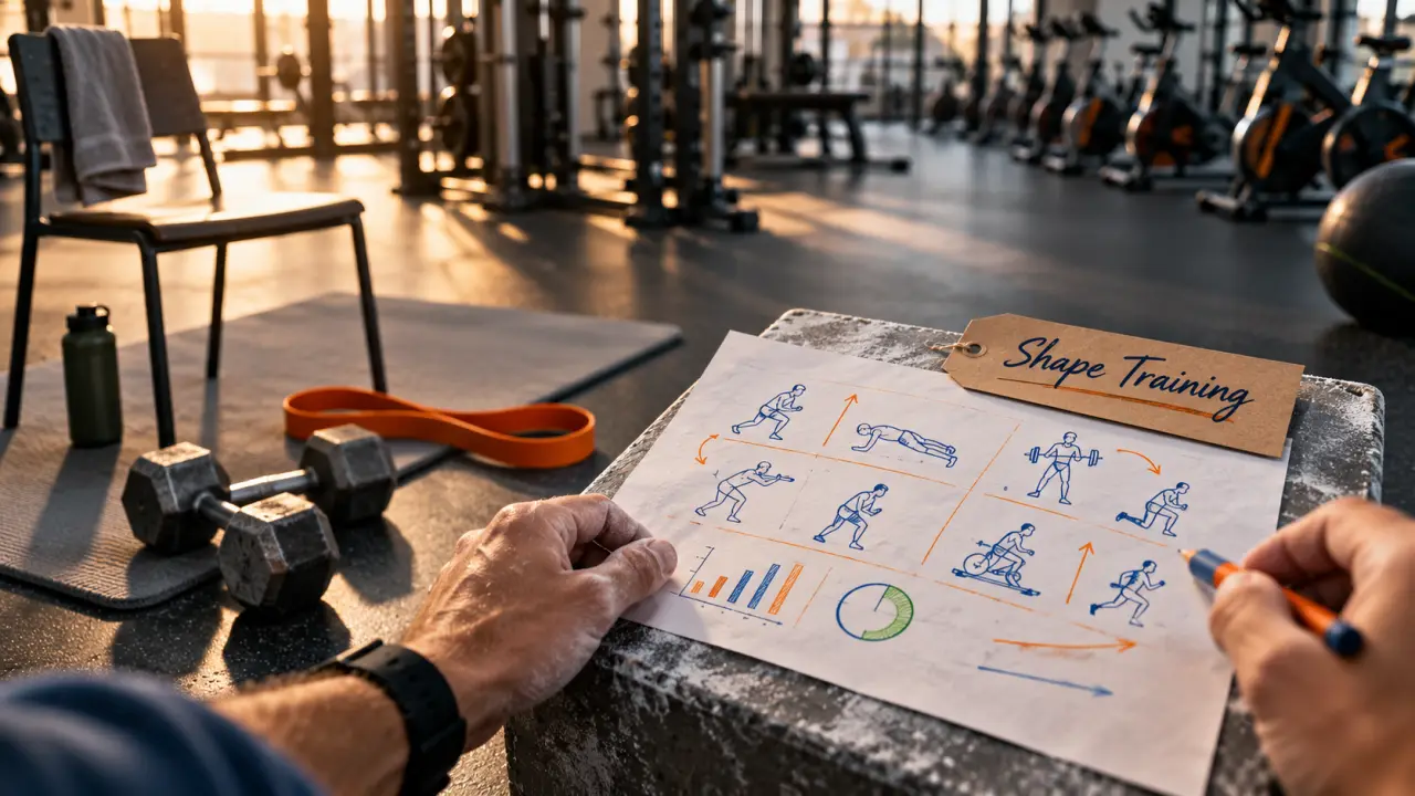 Shaping sport : Shape Training en salle de sport